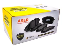 لنت ترمز سرامیکی عقب مزدا 6 منطقه آزاد برند ایسر (ASER)