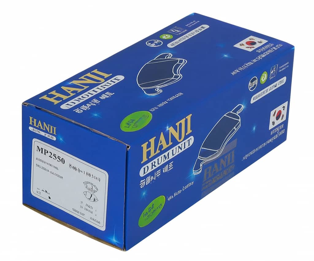 لنت ترمز سرامیکی جلو جک J4 آپشنالبرند هانجی کره جنوبی (HANJI)